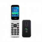 Mobiele telefoon 6880 4G met sprekende toetsen - zwart/wit