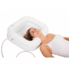 Deluxe inflatable shampoo basin