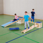 Erzi - Gym - Sportbox - Balanceerparcours - Groot - Set van 6