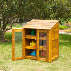 Outdoor Cabinet with Transparent Doors