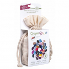 Crayon Rocks - 32 Colors in a Cotton Muslin Bag