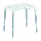 Shower stool with cut-out - shower stool