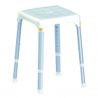 Shower stool – square - adjustable height