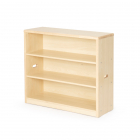 Wooden Storage Unit with 3 Shelves