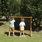 Outdoor Chalkboard Easel with 4 Stands