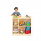 Backpack Shelf Cabinet for 6 backpacks