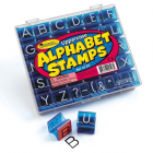Set alfabetstempels hoofdletters