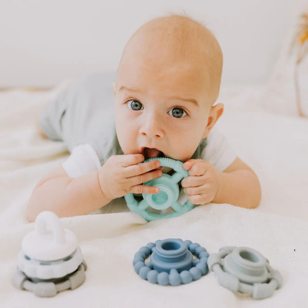 park Megalopolis accessoires Jellystone Stapelaar - Bijtringen - Kauwspeelgoed voor baby's – Senso-Care