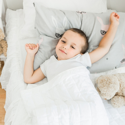 deken - Kinderen heerlijk ontspannen onder deze Somna gewichtendeken junior! – Senso-Care