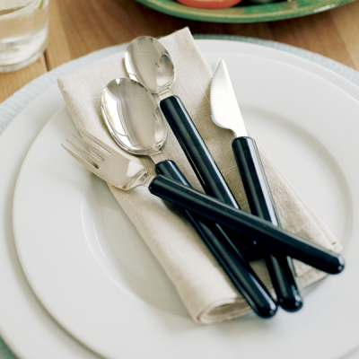 Light Cutlery with Thin Handles - dessert spoon