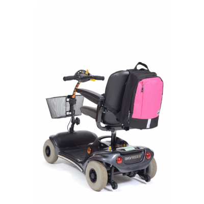Mini Mobility rucksack - black/pink