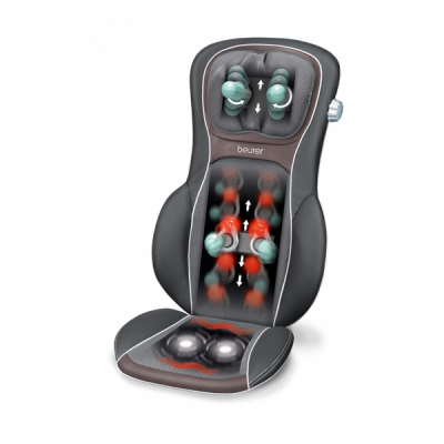 Shiatsu massage seat cover MG295 - black