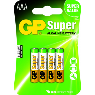 AAA batterijen - 4 stuks
