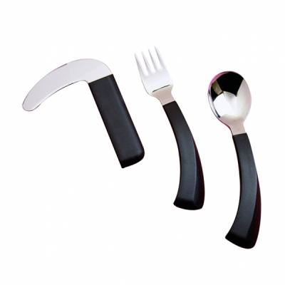 Bestek - vork gebogen linkshandig - Speciaal - Aangepast - Bestek