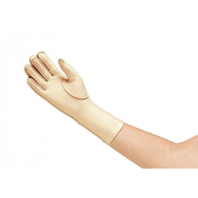 Edema glove full finger over the wrist length