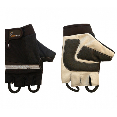Wheelchair gloves Black - M