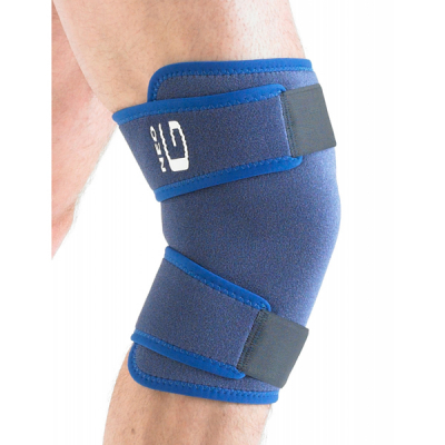Closed knee support