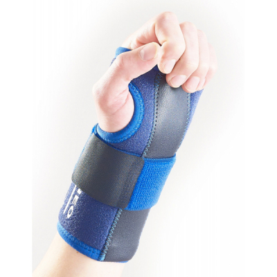 Stabilized wrist brace - left
