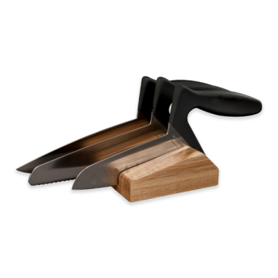 Ergonomic Kitchen Knifes - knife block