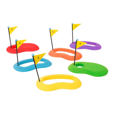 Set of 6 Golf Putting Targets