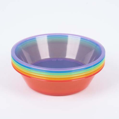 Translucent Colour Sorting Bowls set of 6