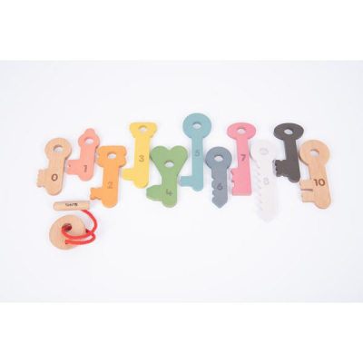 Rainbow Wooden Keys set of 11