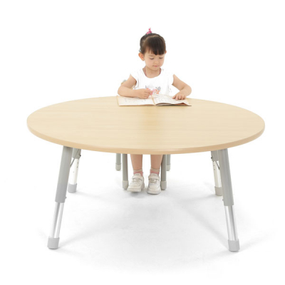 Round Table Owlaf 120 cm, incl. height-adjustable metal legs