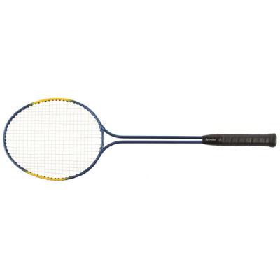 Spordas badmintonracket met dubbele schacht