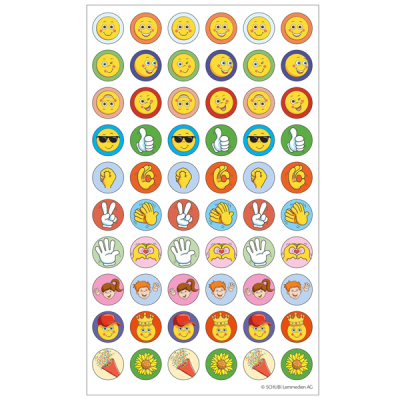 Beloningsstickers - Emoji