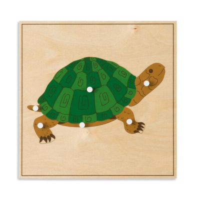 Dierenpuzzels: Schildpad