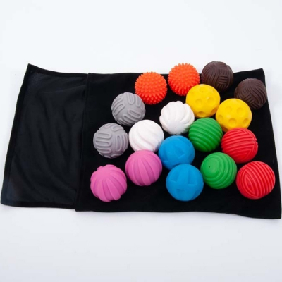 Tactile memory with balls - Set of 18 - Tactile - Feel
