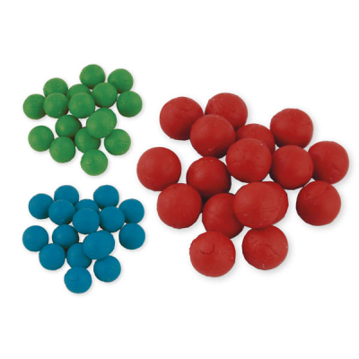 Quiet Balls for Shaking, Box, 50 pieces