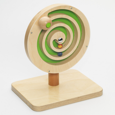 Wooden Bell Spiral Toy