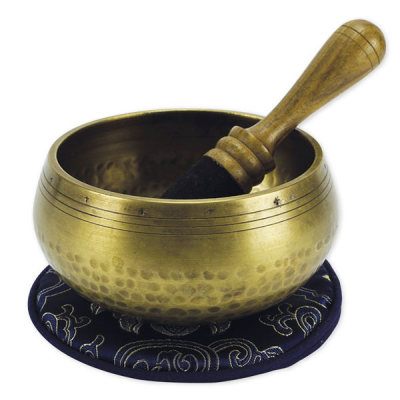 "Nepal" singing bowl, 12 cm diameter, approx. 425 g