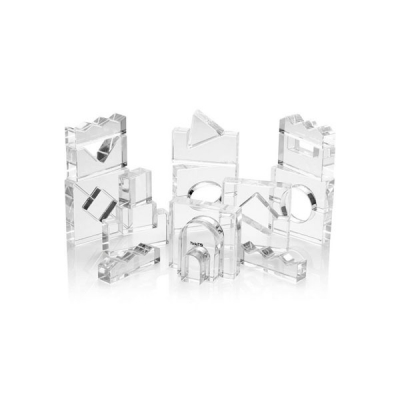 Kristalheldere blokkenset - Set van 25