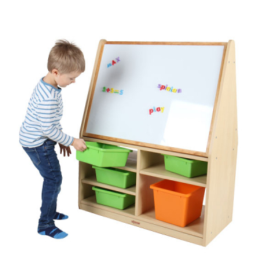 Multifunction Teaching Center with Whiteboard and Chalkboard