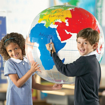 Learning Resources - Inflatable and Writable Globe