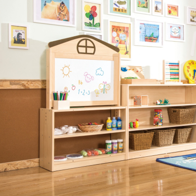 Shelf with Whiteboard