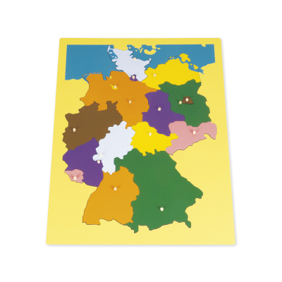 Puzzelkaart - Duitsland