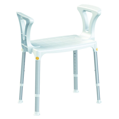 Rectangular Shower chair - with armrests