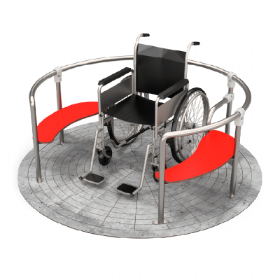 Wheelchair Carousel Single