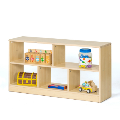 Room Divider Shelf with 5 Compartments