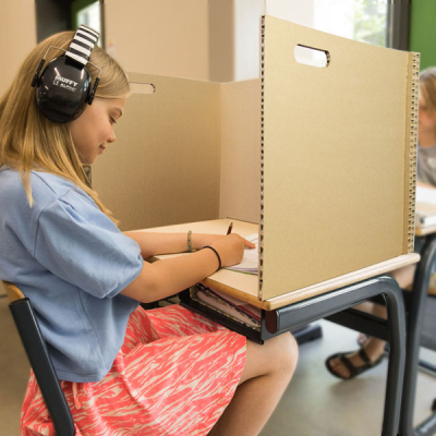 Cardboard Study Buddy  Boost your concentration at school - KarTent webshop