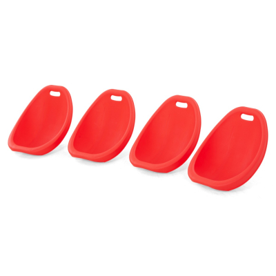 Schommelstoel Klein Rood - Set van 4