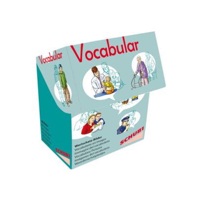 Schubi Vocabular Vocabulary Cards - Family and Social Environment