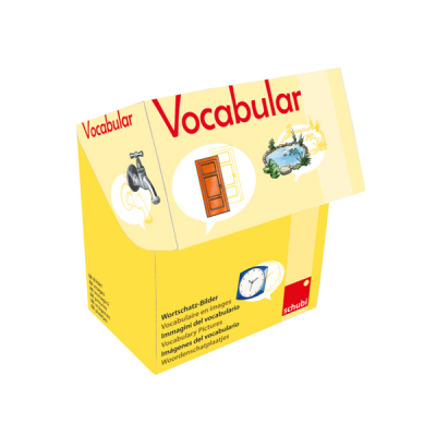 Schubi Vocabular Vocabulary Cards - Home and Garden