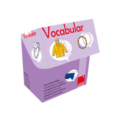 Schubi Vocabular - Beeldkaarten - Kleding en accessoires
