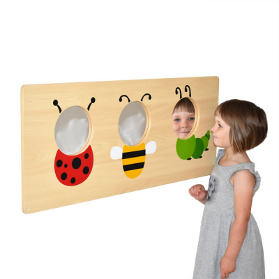 Spiegelwandbord - Insecten