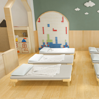 Stackable Children's Cots Set of 2 140 cm