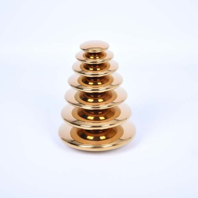 Sensory Mirror Gold Buttons Set of 7